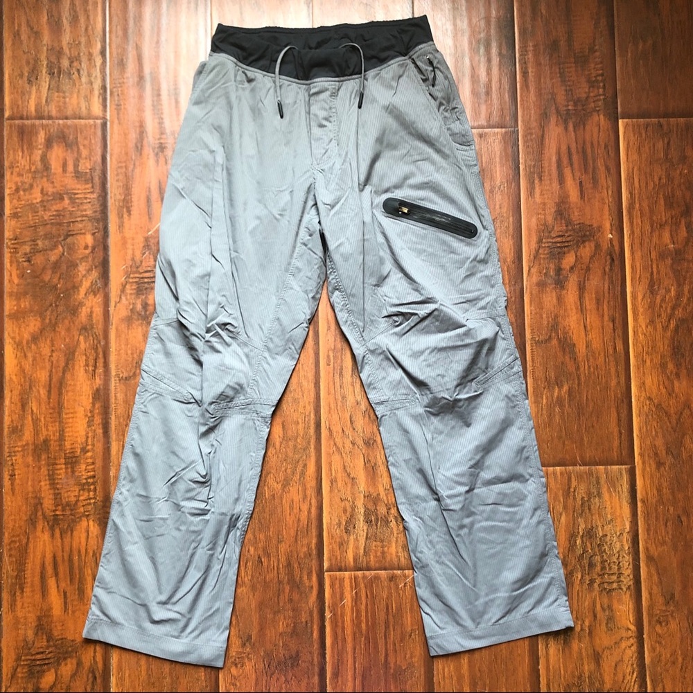 Lululemon Stretchy Cargo Pants Striped Drawstring